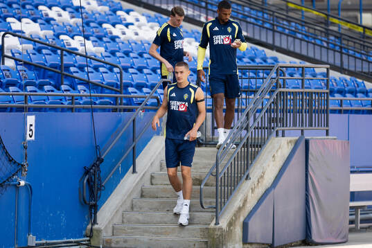 Gustaf Lagerbielke, Alexander Bernhardsson and Isak Hien of