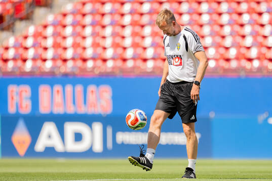 Head coach Graham Potter of the Swedish national football