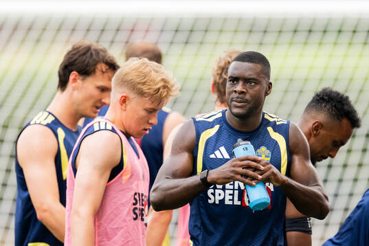 Daniel Svensson and Ken Sema of the Swedish national
