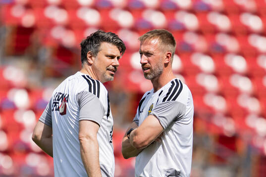 Daniel Ekvall, sports psychologist and head coach Graham