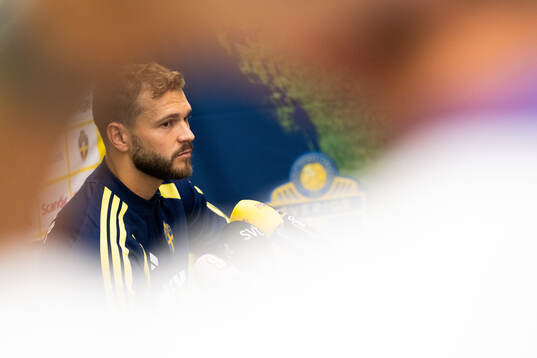 Jesper Karlström of the Swedish men's national football