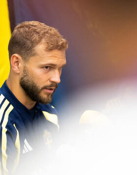 Jesper Karlström of the Swedish men's national football