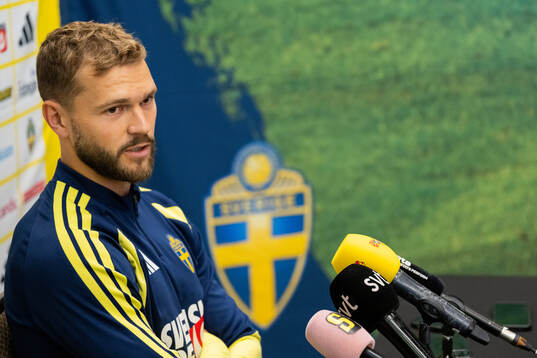 Jesper Karlström of the Swedish men's national football