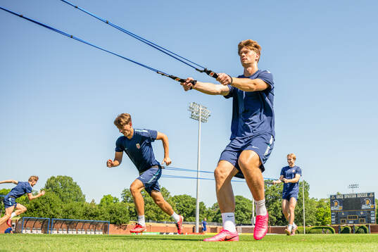 Henrik Falchener of the Norwegian national football team at