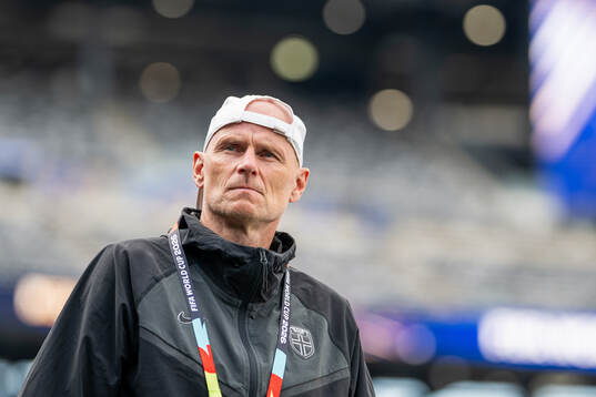Ståle Solbakken, head coach of the Norwegian national