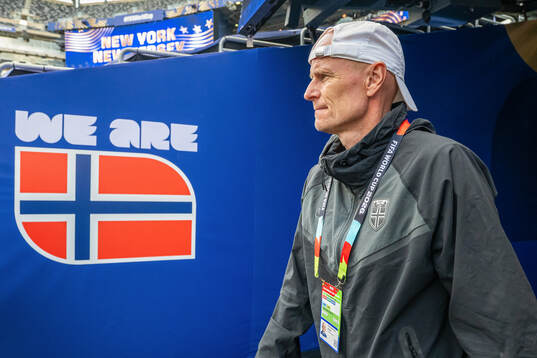 Ståle Solbakken, head coach of the Norwegian national