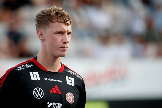 Sandvikens målvakt Otto Lindell