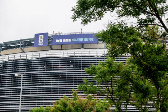 Exterior view of MetLife Stadium