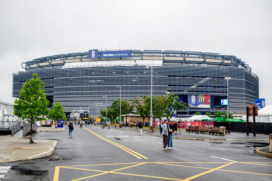 Exterior view of MetLife Stadium