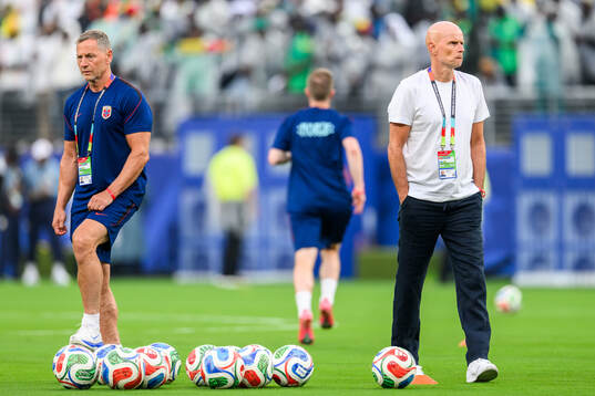 Head coach Ståle Solbakken of Norway