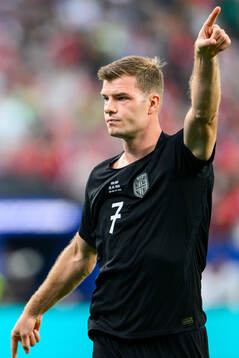 Alexander Sørloth of Norway