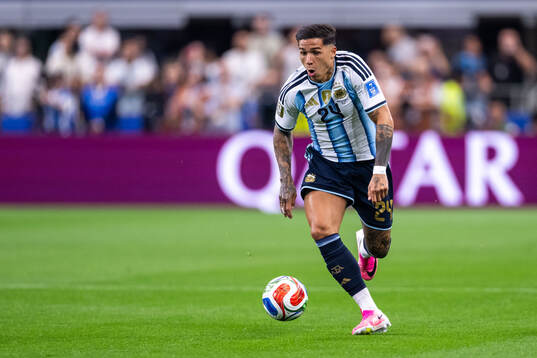 Enzo Fernandez of Argentina