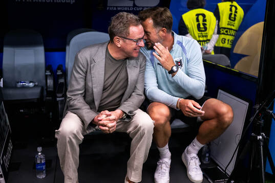 Head coach Ralf Rangnick of Austria