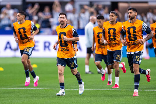 Lionel Messi of Argentina
