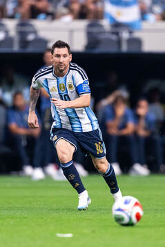 Lionel Messi of Argentina
