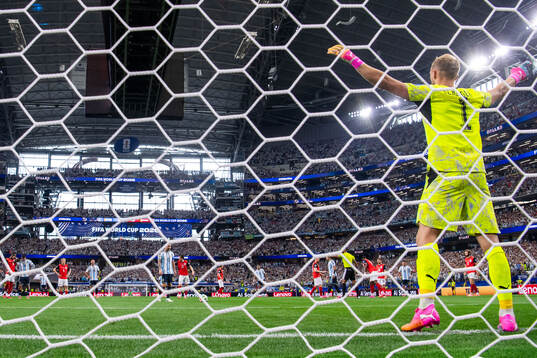 Lionel Messi of Argentina