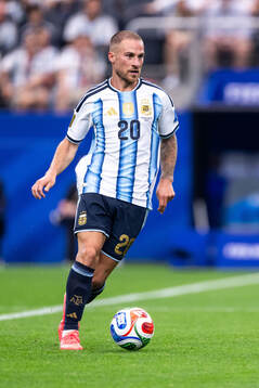 Alexis Mac Allister of Argentina