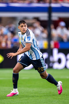 Nahuel Molina of Argentina
