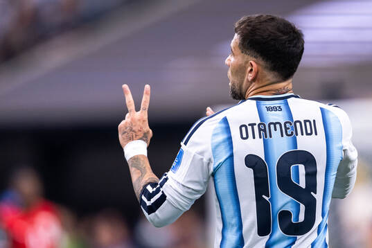 Nicolas Otamendi of Argentina