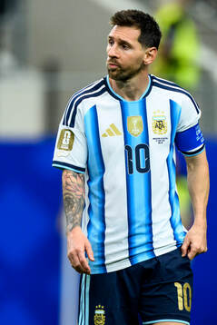 Lionel Messi of Argentina