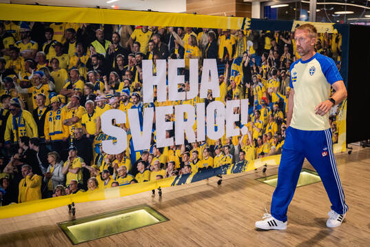 Head coach Graham Potter of the Swedish men's national