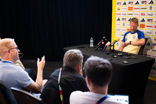 Head coach Graham Potter of the Swedish men's national