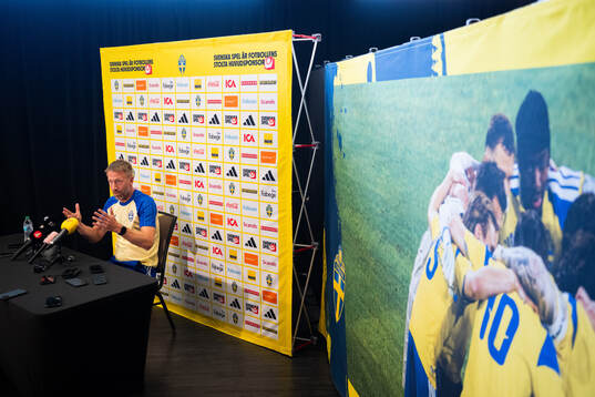 Head coach Graham Potter of the Swedish men's national