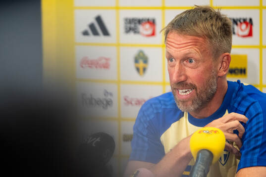 Head coach Graham Potter of the Swedish men's national