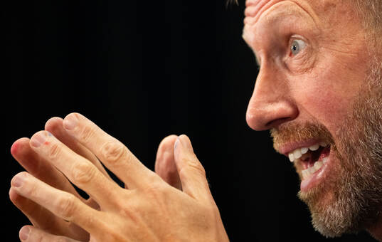 Head coach Graham Potter of the Swedish men's national