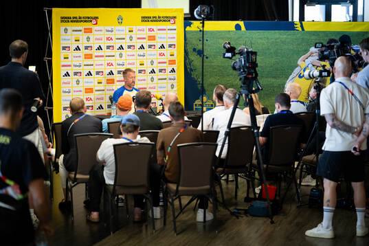 Head coach Graham Potter of the Swedish men's national