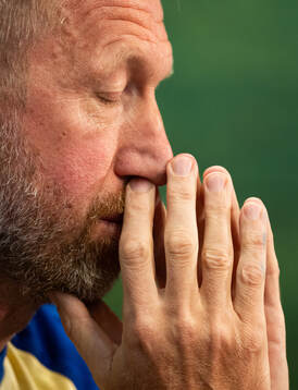 Head coach Graham Potter of the Swedish men's national