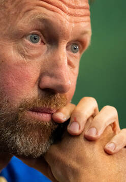 Head coach Graham Potter of the Swedish men's national