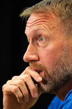 Head coach Graham Potter of the Swedish men's national