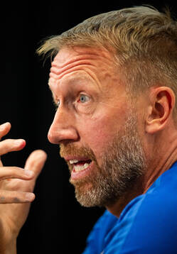 Head coach Graham Potter of the Swedish men's national