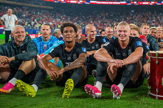 Julian Ryerson, goalkeeper Ørjan Nyland, Oscar Bobb,