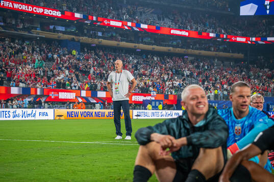 Ståle Solbakken, head coach of Norway