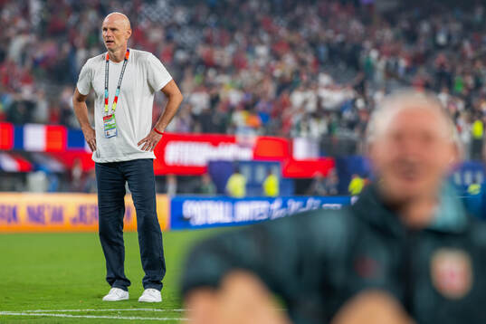 Ståle Solbakken, head coach of Norway