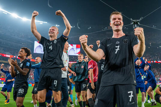 Erling Braut Haaland, Alexander Sørloth and players of