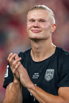 Erling Braut Haaland of Norway