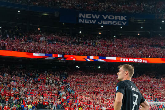 Alexander Sørloth of Norway