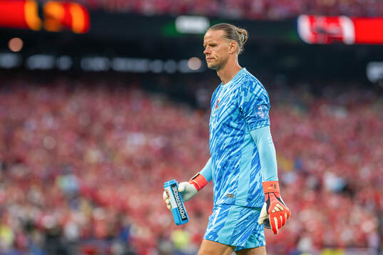 Goalkeeper Ørjan Håskjold Nyland of Norway