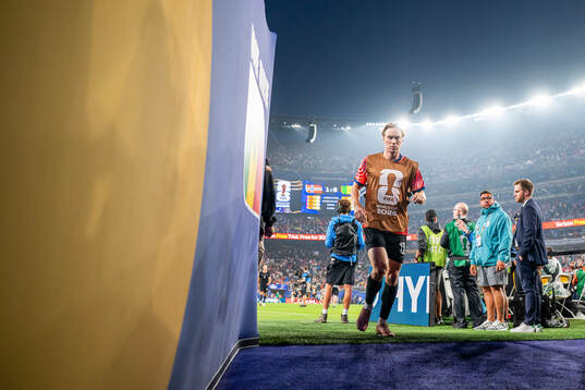 Kristian Thorstvedt of Norway at half-time