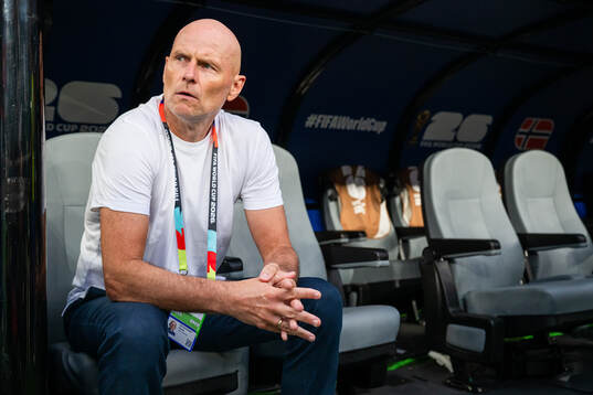 Head coach Ståle Solbakken of Norway