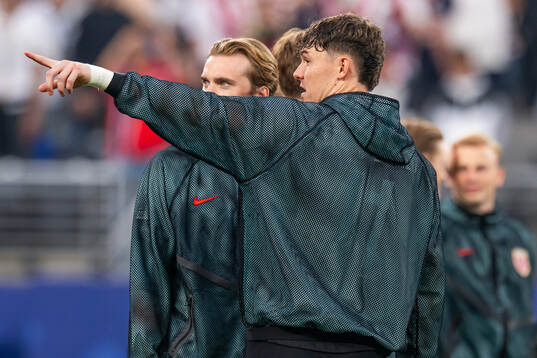 Kristian Thorstvedt and Jørgen Strand Larsen of Norway
