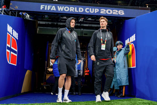 Sondre Langås and Henrik Falchener of Norway