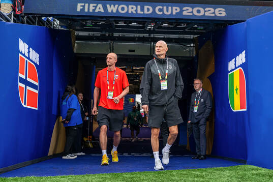 Player manager Brede Hangeland, head coach Ståle Solbakken