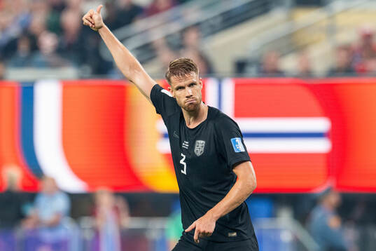 Kristoffer Ajer of Norway