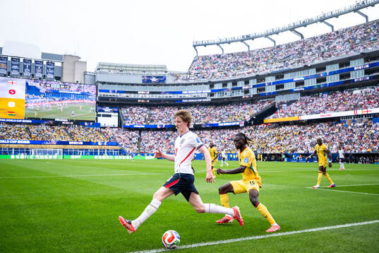 Bläddra bland fler bilder av Football, FIFA World Cup 2026, day 13, England - Ghana