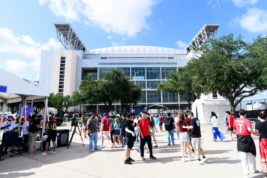 General view of Houston Stadium