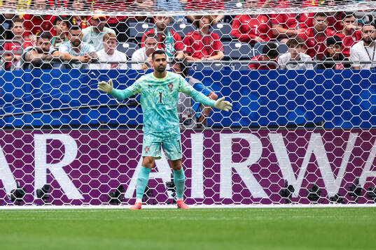 Goalkeeper Diogo Costa of Portugal